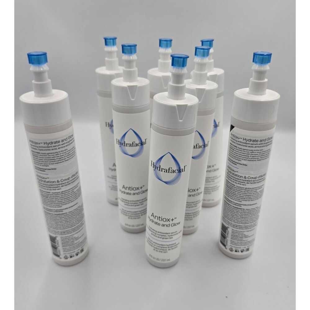 HydraFacial Antiox+ Hydrate and Glow Serum 8 fl oz 237 mL BBE 07/2027